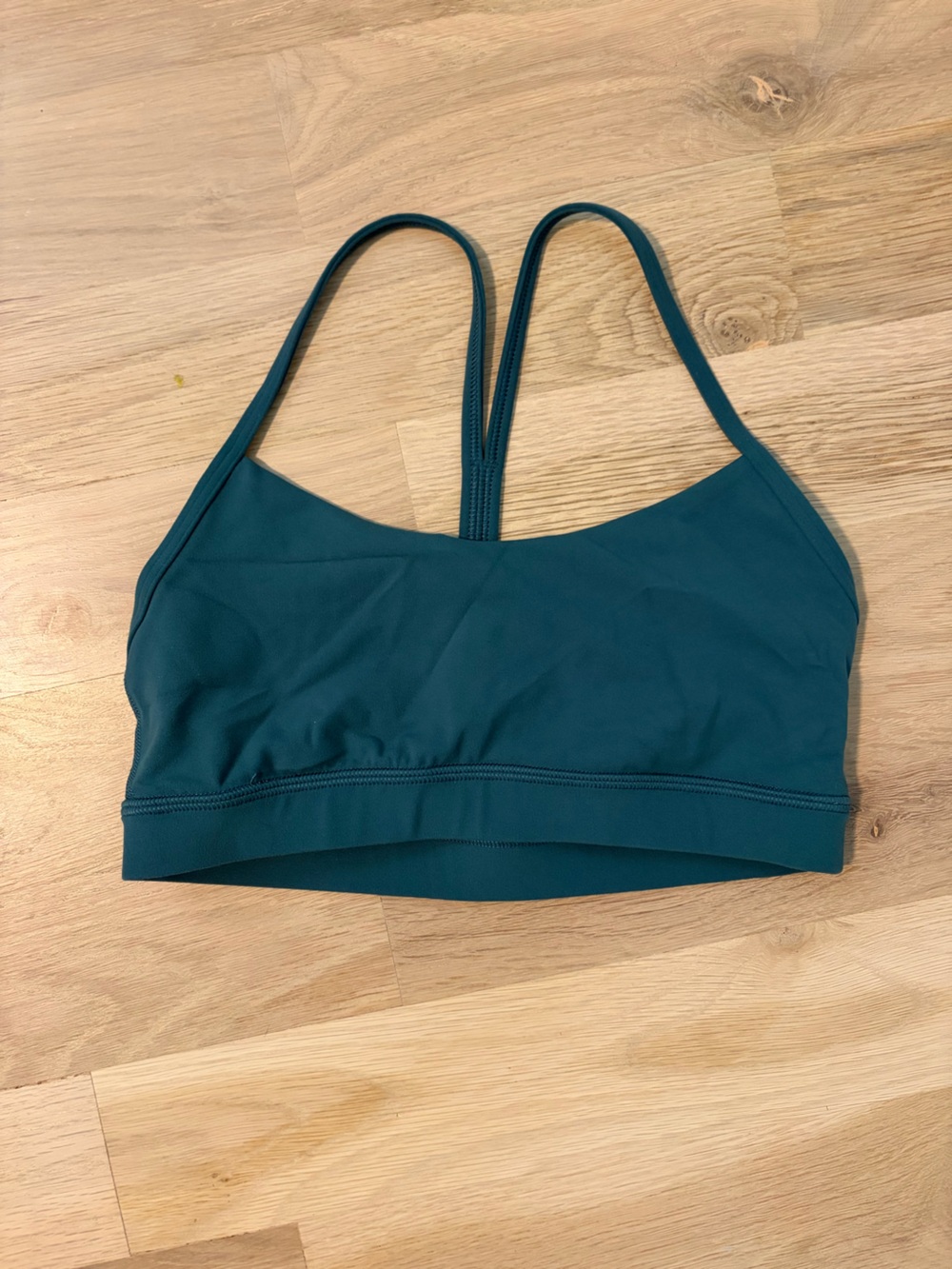lululemon athletica Teal Strappy Light Support Sports Bra - Picture 1 of 3